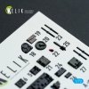 Kelik K72160 SBD-3 Dauntless - interior 3D decals for FlyHawk kit (1/72)